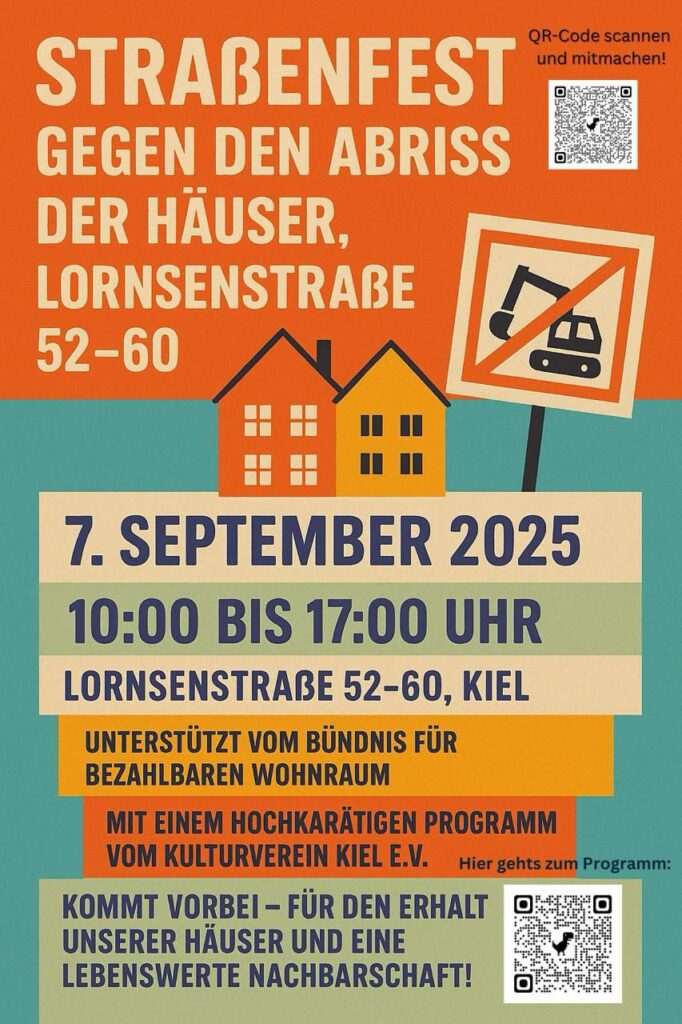 strassenfest gegen abriss in der lornsenstrasse