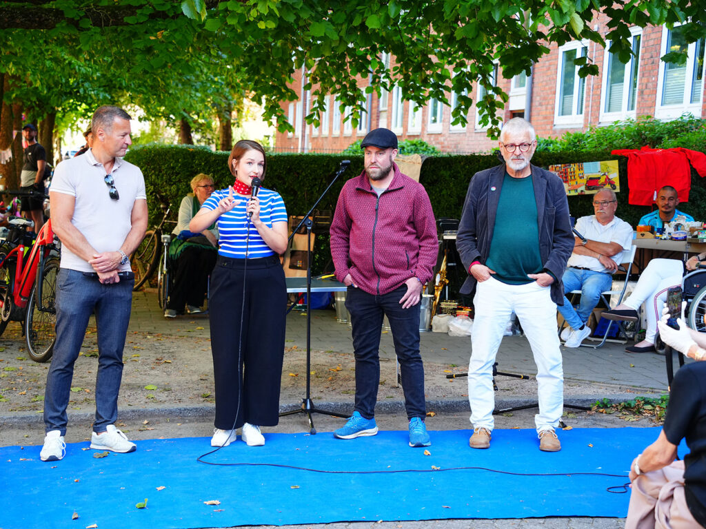 Strassenfest gegen Abriss Lornsenstrasse